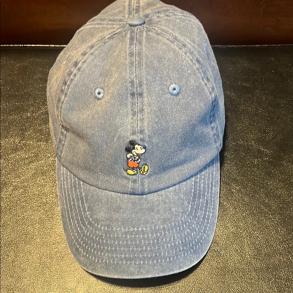 Disney Blue Cap with Iconic Embroidery